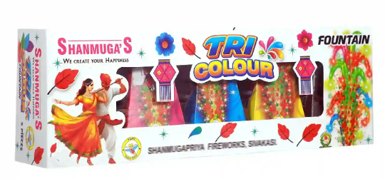 TRI COLOUR (5 PCS)